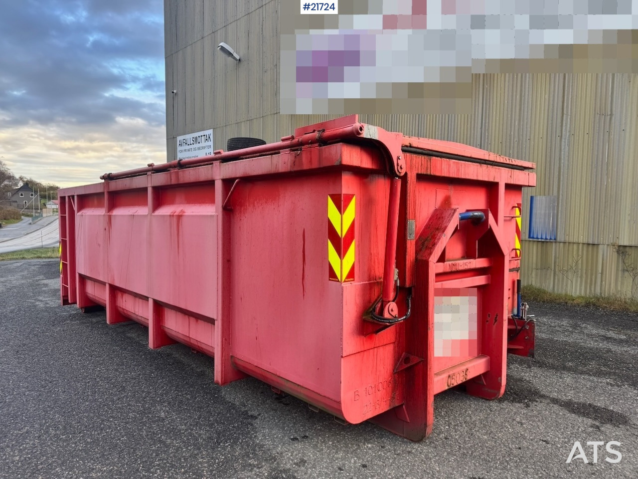 BFAB 2014 BFAB Fisketank til Krokbil - Užtraukiamas konteineris: foto 1 BFAB 2014 BFAB Fisketank til Krokbil - Užtraukiamas konteineris: foto 1