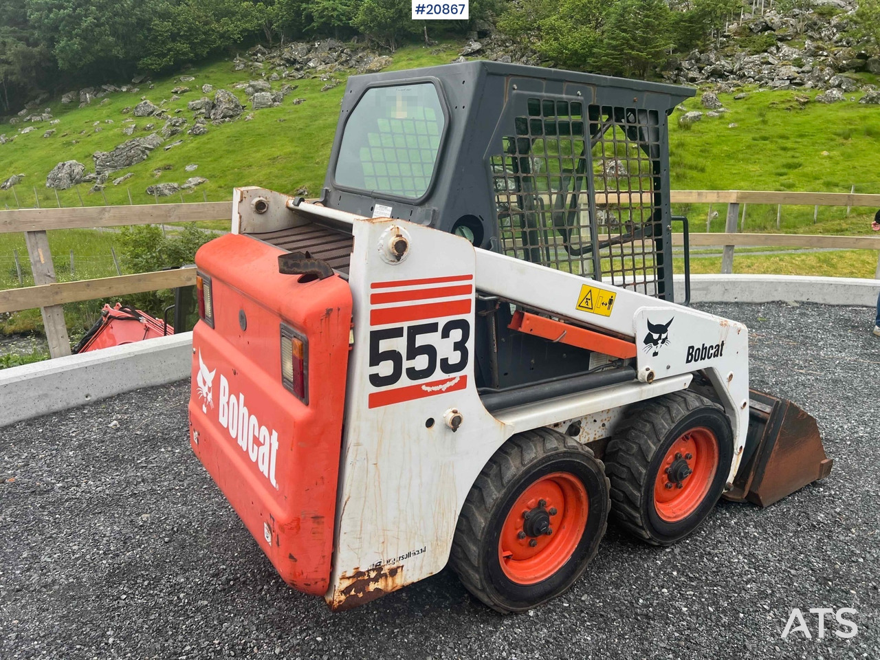 Bobcat 553 - Mini krautuvas: foto 5 Bobcat 553 - Mini krautuvas: foto 5