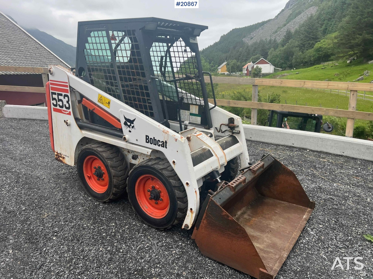 Bobcat 553 - Mini krautuvas: foto 2 Bobcat 553 - Mini krautuvas: foto 2
