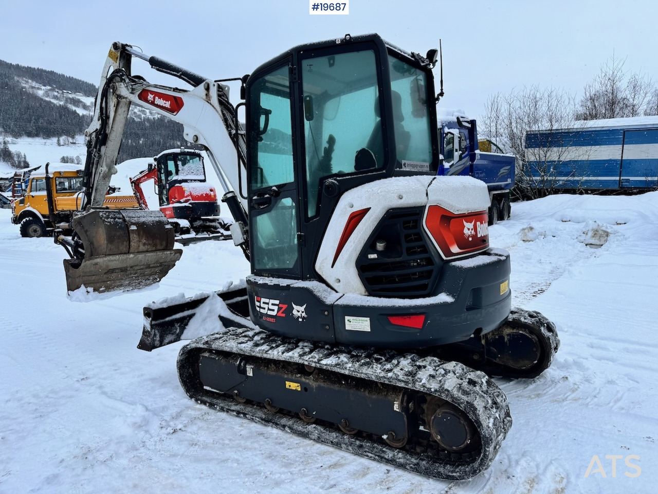Bobcat EZ55Z - Ekskavatorius: foto 4 Bobcat EZ55Z - Ekskavatorius: foto 4