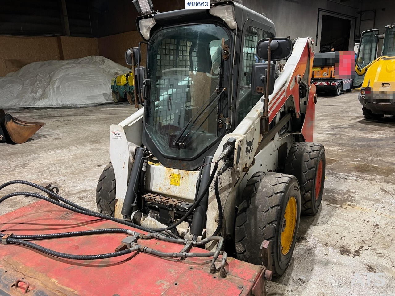 Šarnyrinis krautuvas Bobcat S650: foto 8