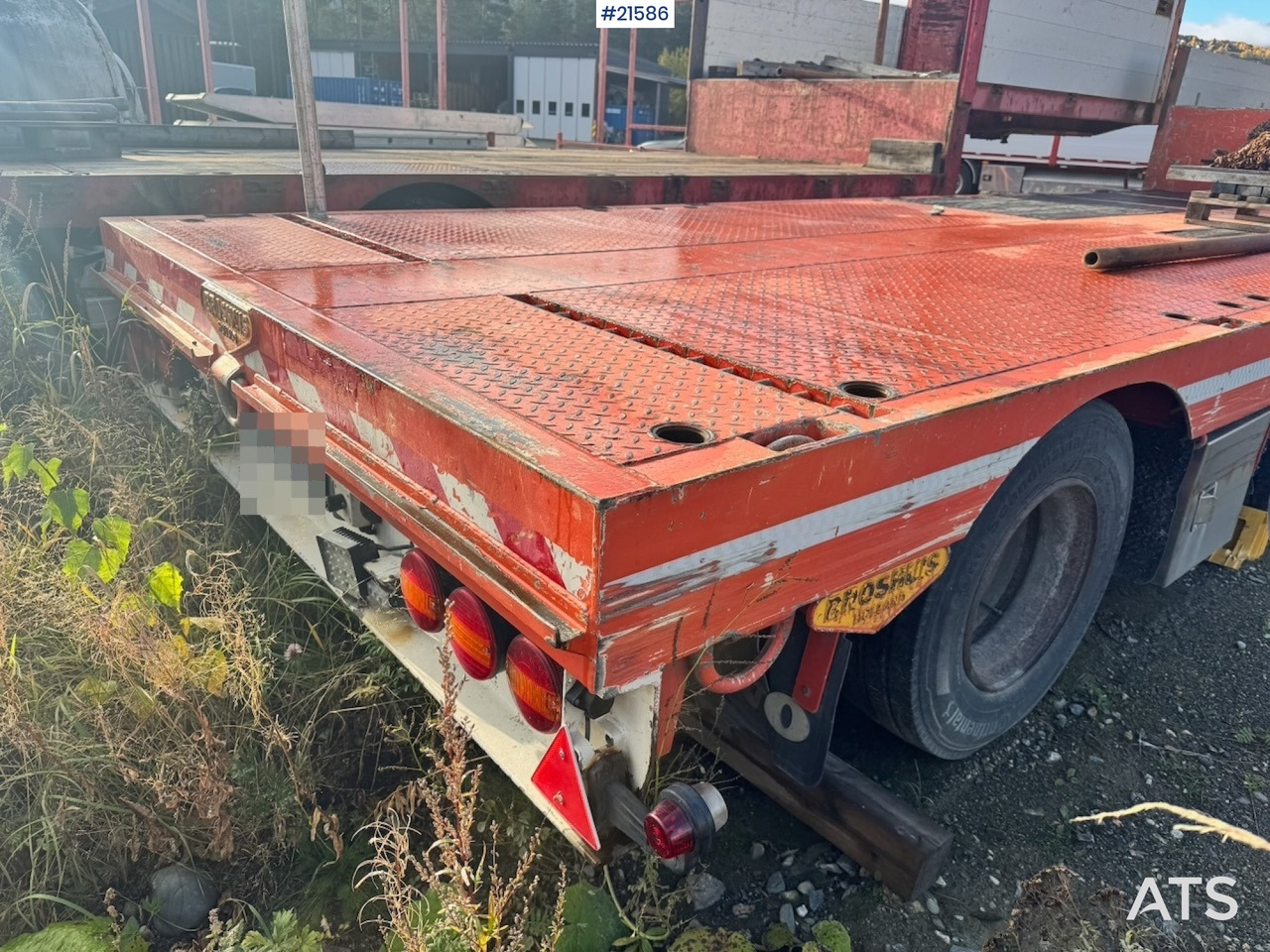 Broshuis Kransemi - Platforminė/ Bortinė puspriekabė: foto 5 Broshuis Kransemi - Platforminė/ Bortinė puspriekabė: foto 5