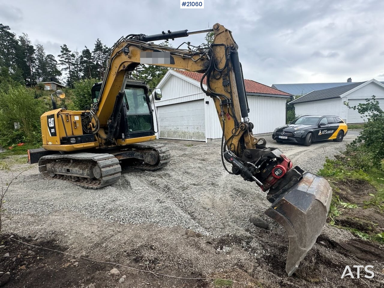 Caterpillar 307E2 - Vikšrinis ekskavatorius: foto 1 Caterpillar 307E2 - Vikšrinis ekskavatorius: foto 1