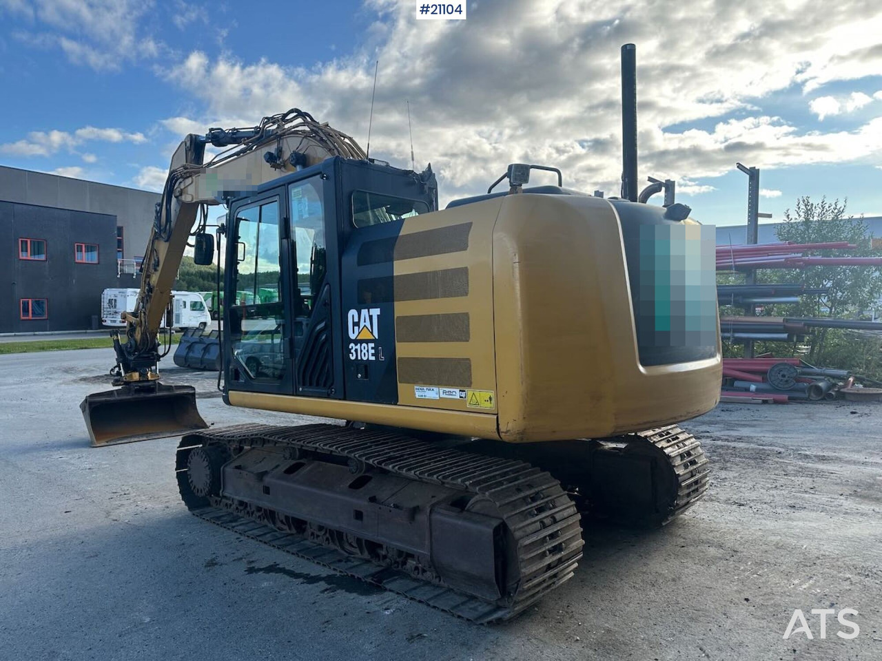 Caterpillar 318EL - Vikšrinis ekskavatorius: foto 3 Caterpillar 318EL - Vikšrinis ekskavatorius: foto 3