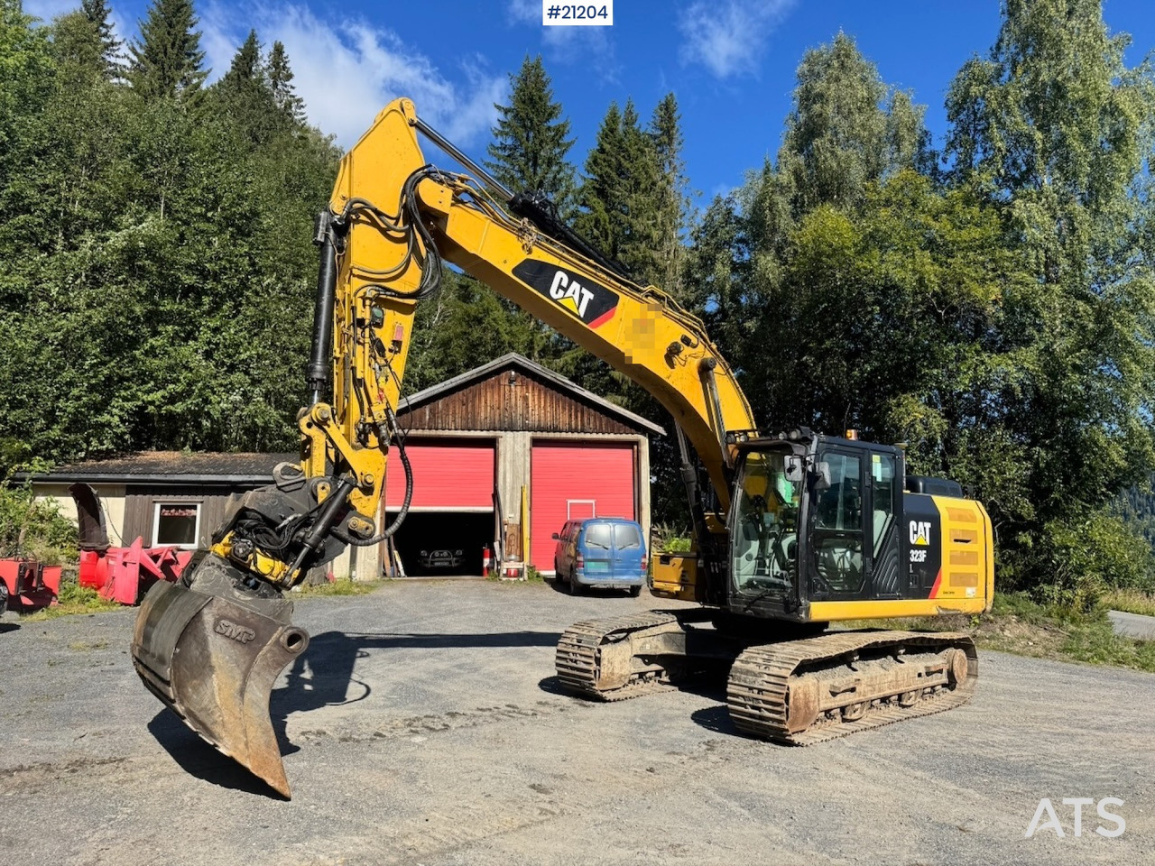 Caterpillar 323FL - Vikšrinis ekskavatorius: foto 1 Caterpillar 323FL - Vikšrinis ekskavatorius: foto 1
