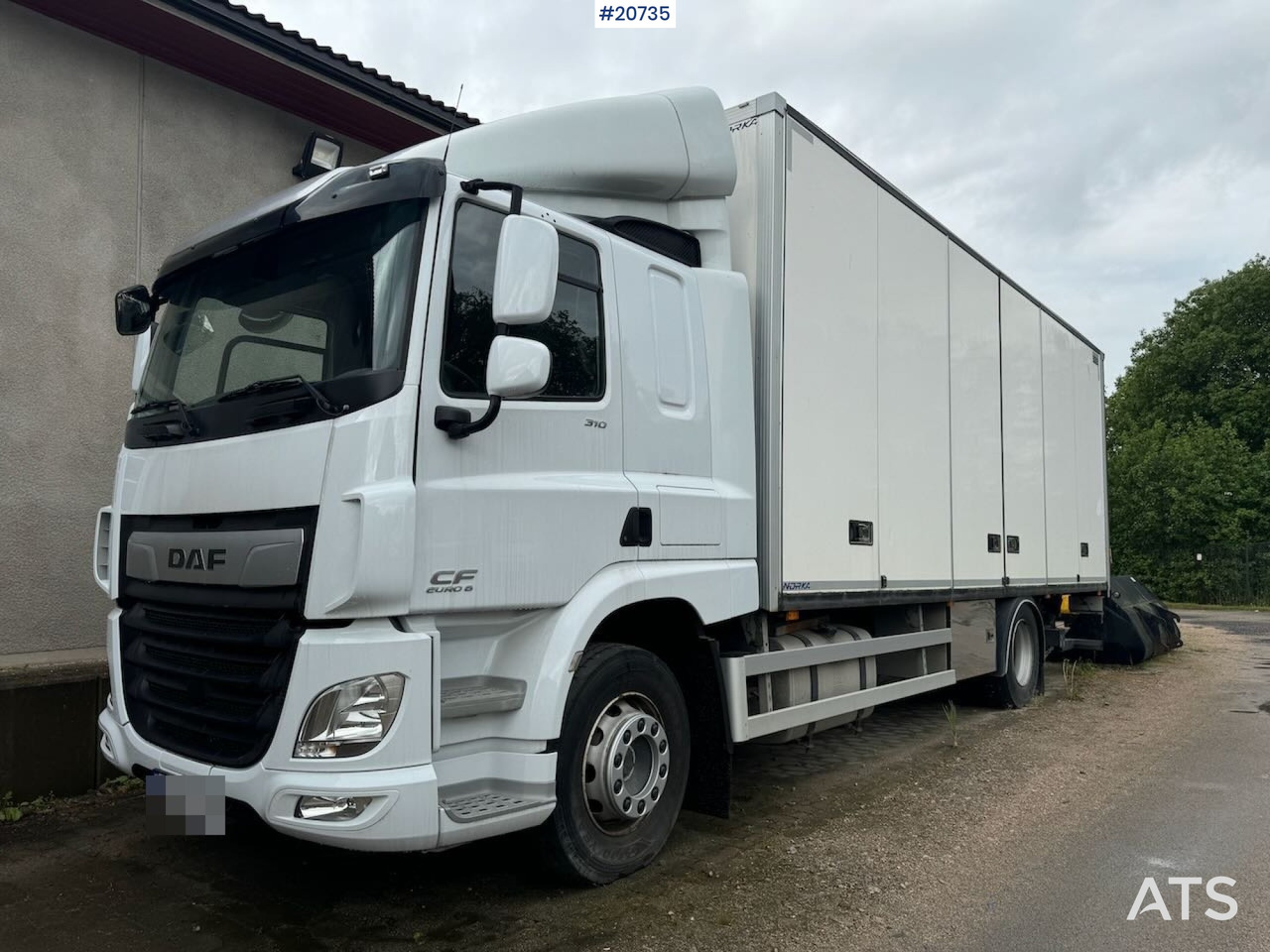 DAF CF310 - Furgonas sunkvežimis: foto 1 DAF CF310 - Furgonas sunkvežimis: foto 1