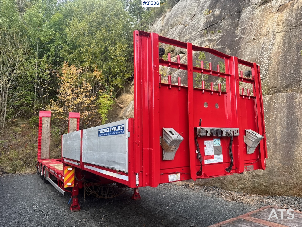 Doll maskinsemi - Žemo profilio platforma puspriekabė: foto 1 Doll maskinsemi - Žemo profilio platforma puspriekabė: foto 1