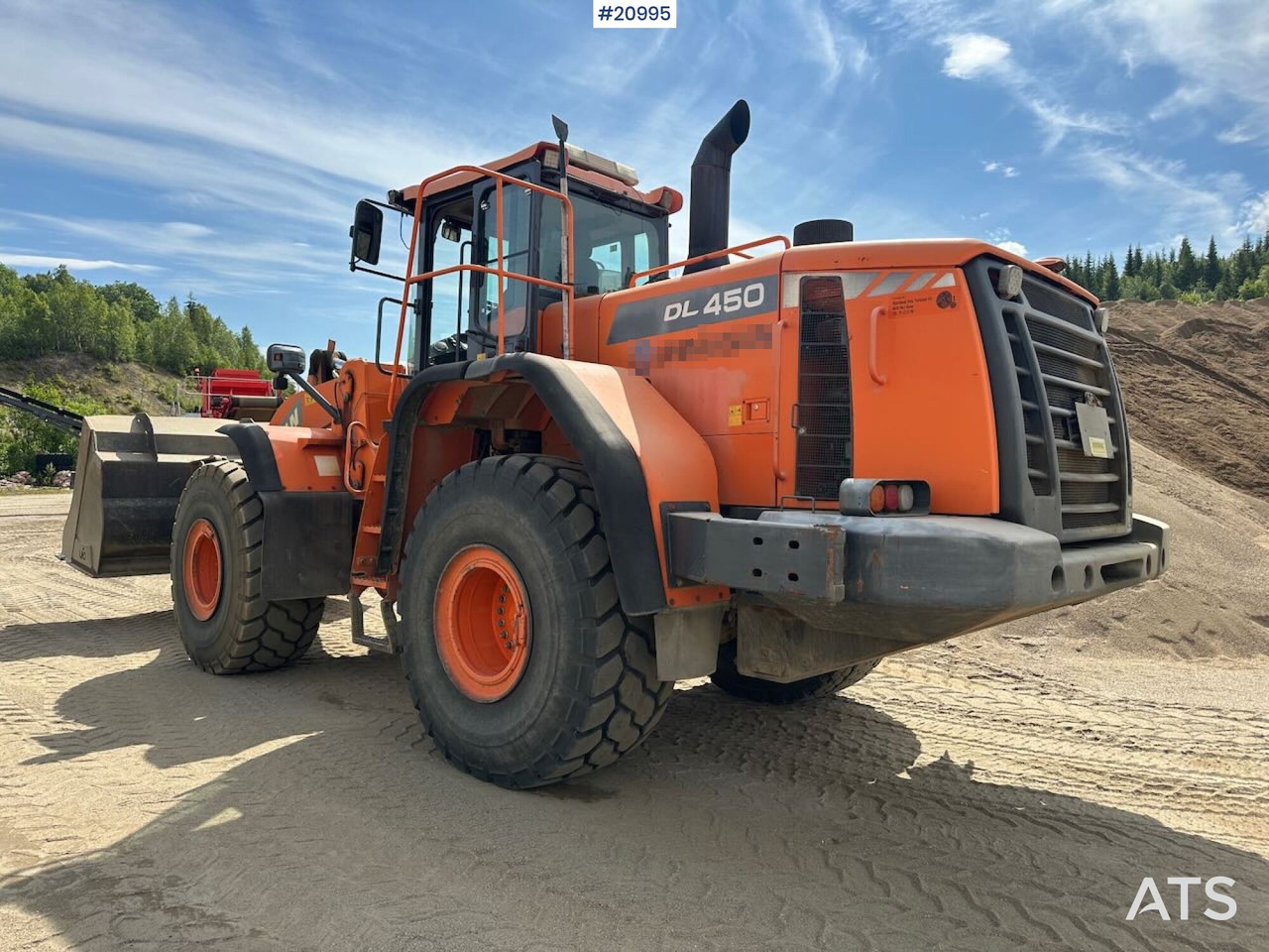 Doosan DL 450-3 - Ratinis krautuvas: foto 4 Doosan DL 450-3 - Ratinis krautuvas: foto 4