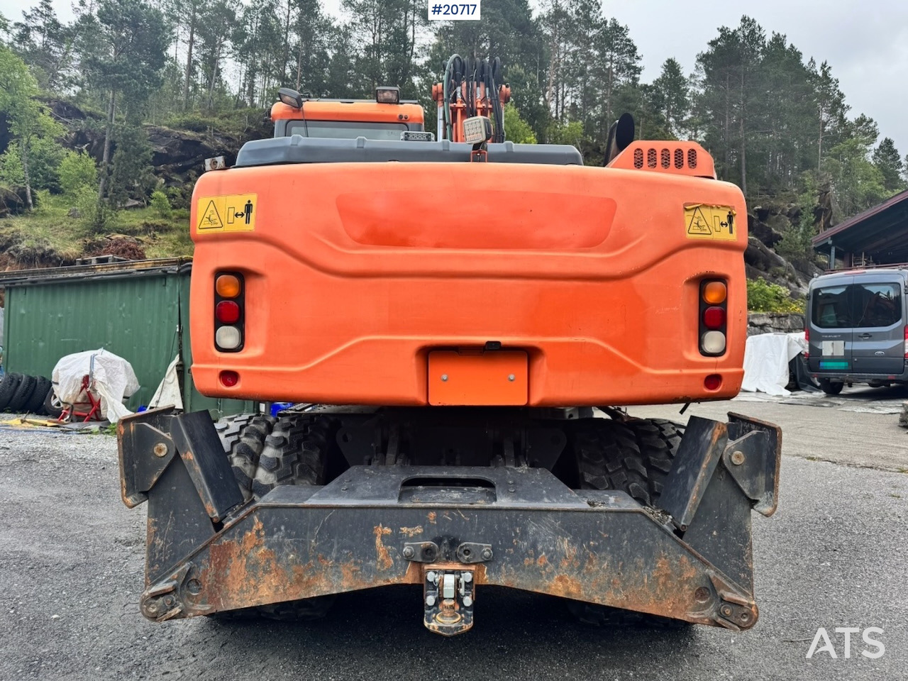 Doosan DX140W-3 - Ekskavatorius: foto 4 Doosan DX140W-3 - Ekskavatorius: foto 4