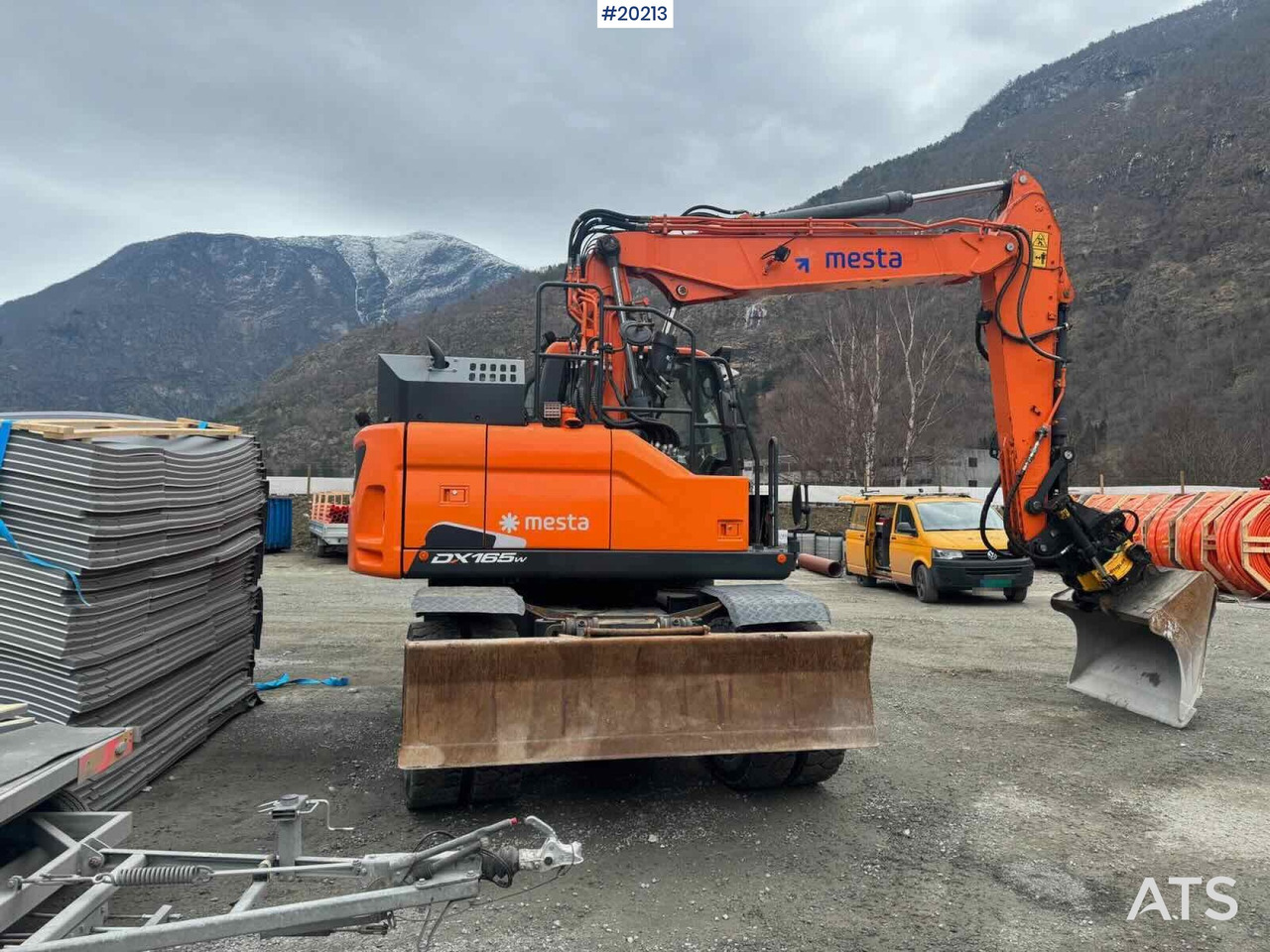 Doosan DX165W-5 - Ratinis krautuvas: foto 5 Doosan DX165W-5 - Ratinis krautuvas: foto 5