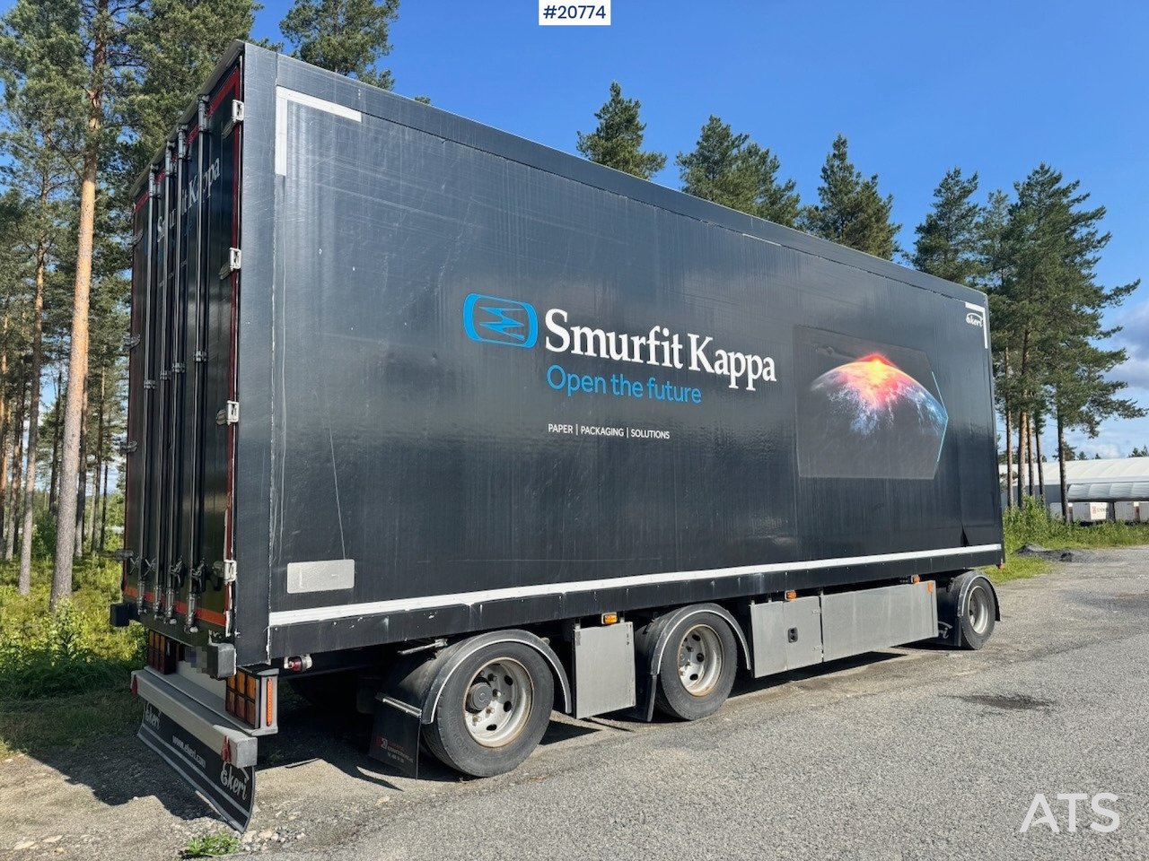 Ekeri Skaphenger - Furgonas priekaba: foto 4 Ekeri Skaphenger - Furgonas priekaba: foto 4
