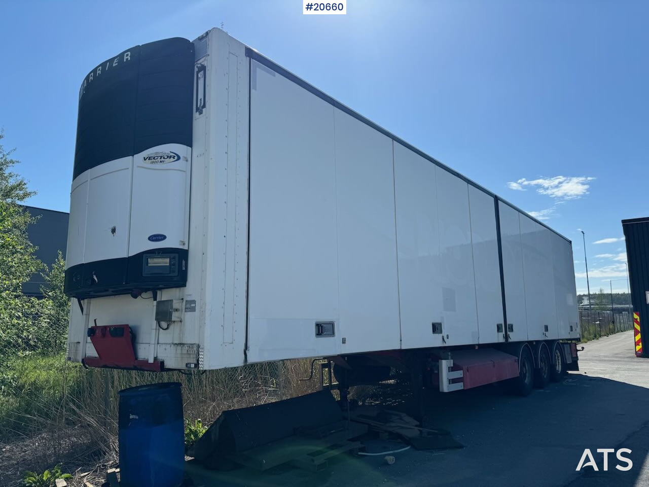 Ekeri Skapsemi m/ full sideåpning og Carrier aggregat - Refrižeratorius puspriekabė: foto 2 Ekeri Skapsemi m/ full sideåpning og Carrier aggregat - Refrižeratorius puspriekabė: foto 2