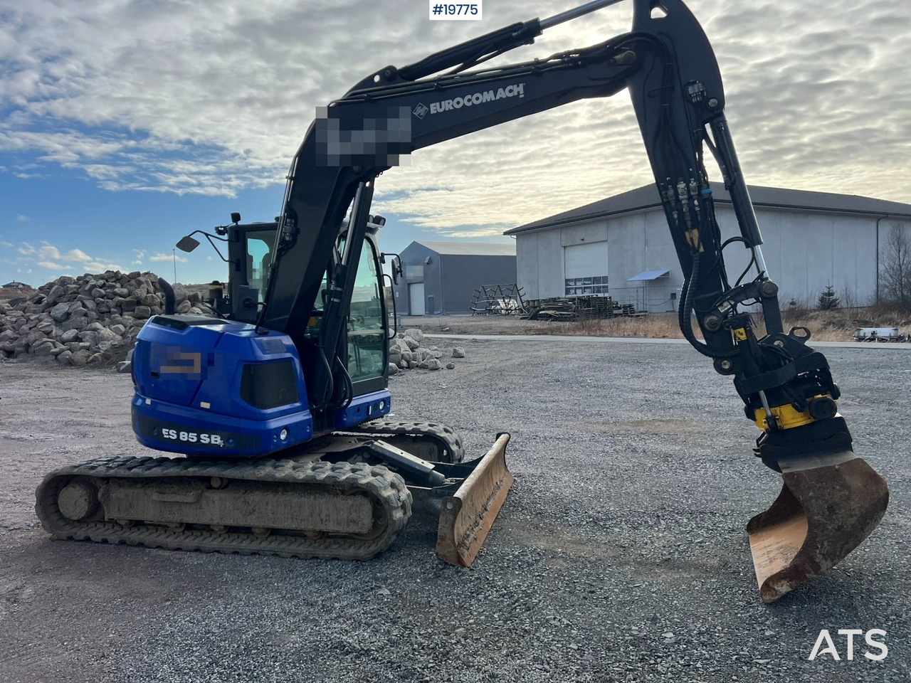 Euromach ES 85 SB4 - Ekskavatorius: foto 1 Euromach ES 85 SB4 - Ekskavatorius: foto 1