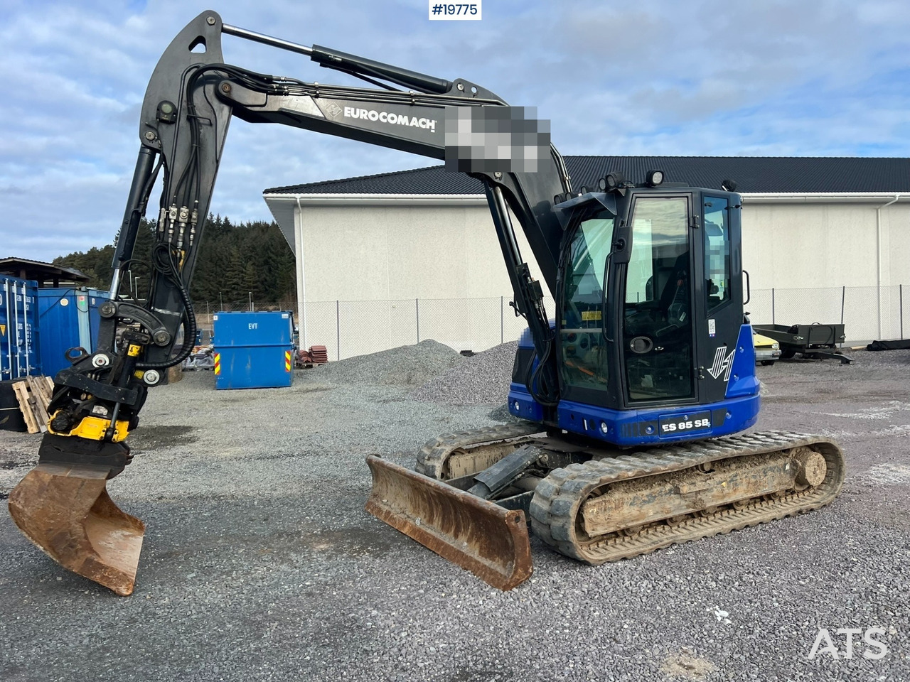 Euromach ES 85 SB4 - Ekskavatorius: foto 5 Euromach ES 85 SB4 - Ekskavatorius: foto 5