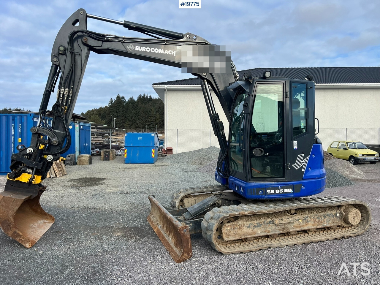 Euromach ES 85 SB4 - Ekskavatorius: foto 4 Euromach ES 85 SB4 - Ekskavatorius: foto 4
