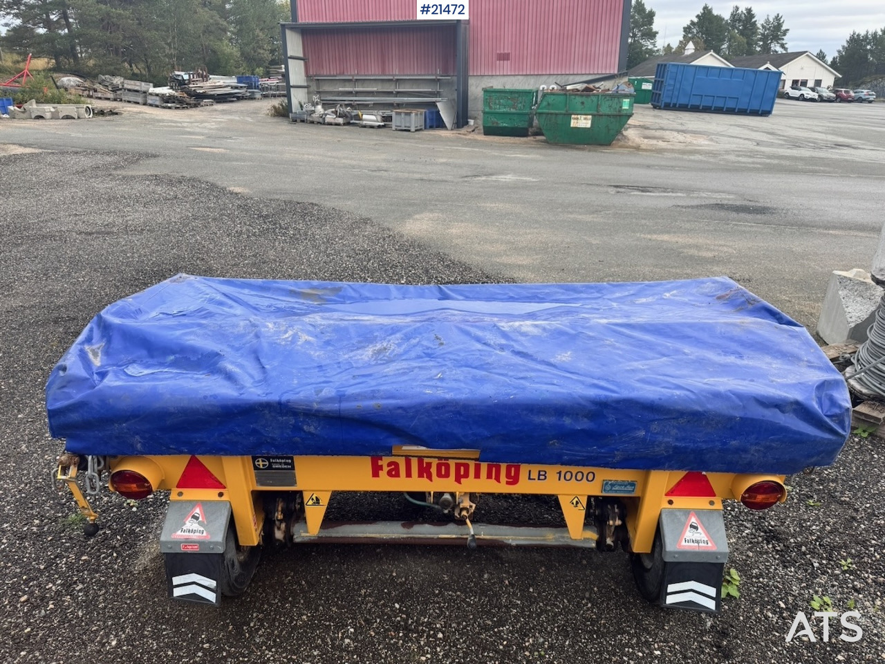 Falköping LB1000BL - Smėlio/ Druskos barstytuvas: foto 1 Falköping LB1000BL - Smėlio/ Druskos barstytuvas: foto 1