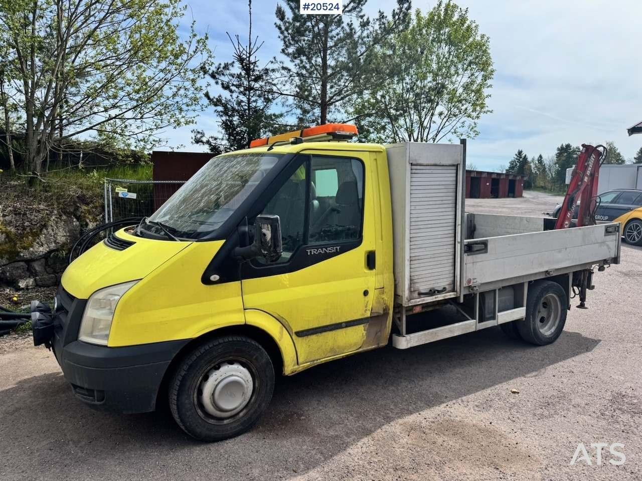 Ford Transit - Bortinis automobilis, Sunkvežimis su kranu: foto 2 Ford Transit - Bortinis automobilis, Sunkvežimis su kranu: foto 2