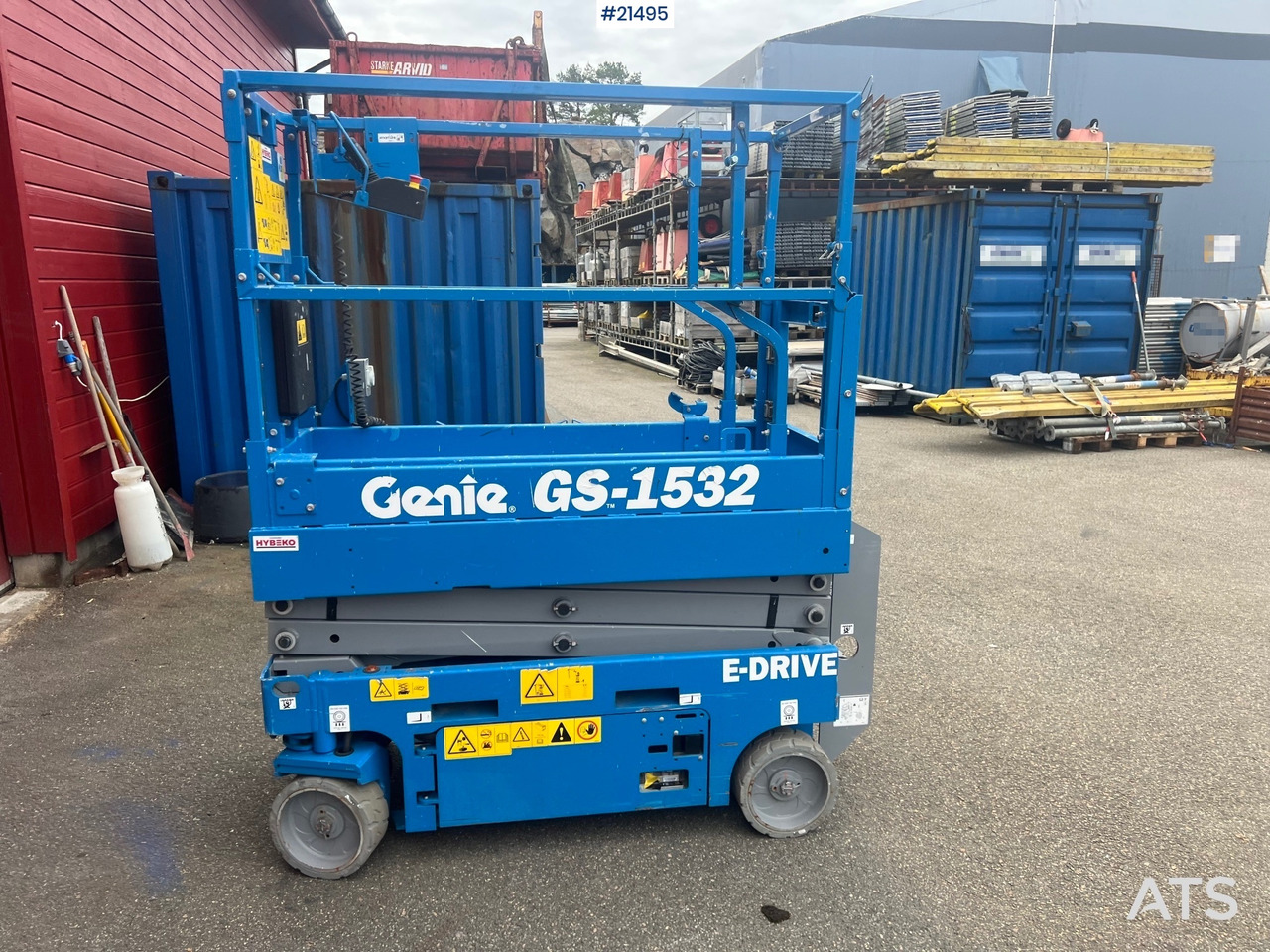 Genie GS-1532 - Žirklinis keltuvas: foto 3 Genie GS-1532 - Žirklinis keltuvas: foto 3