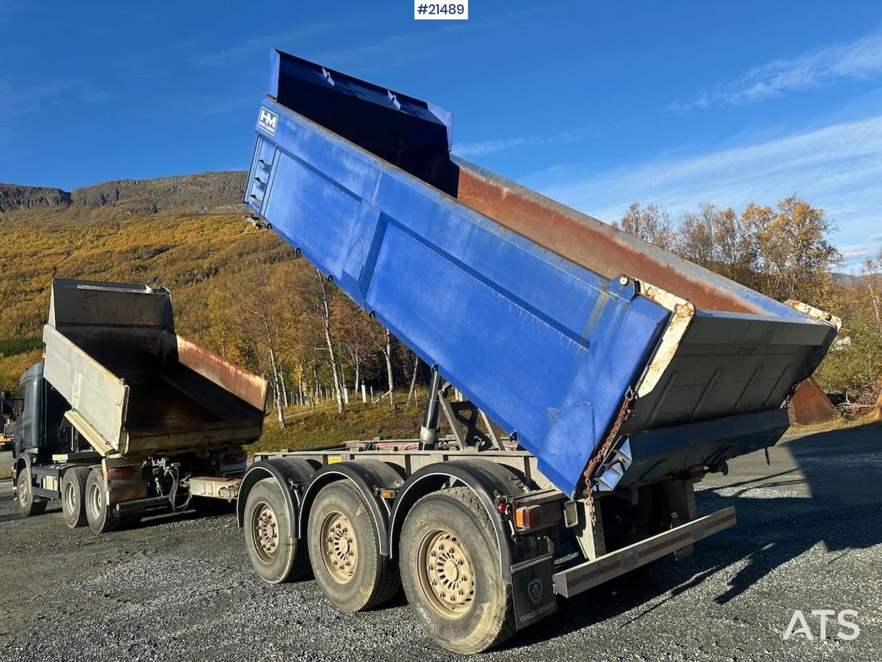 HM HM KHMD-24L trippelkjerre - Savivartis priekaba: foto 3 HM HM KHMD-24L trippelkjerre - Savivartis priekaba: foto 3