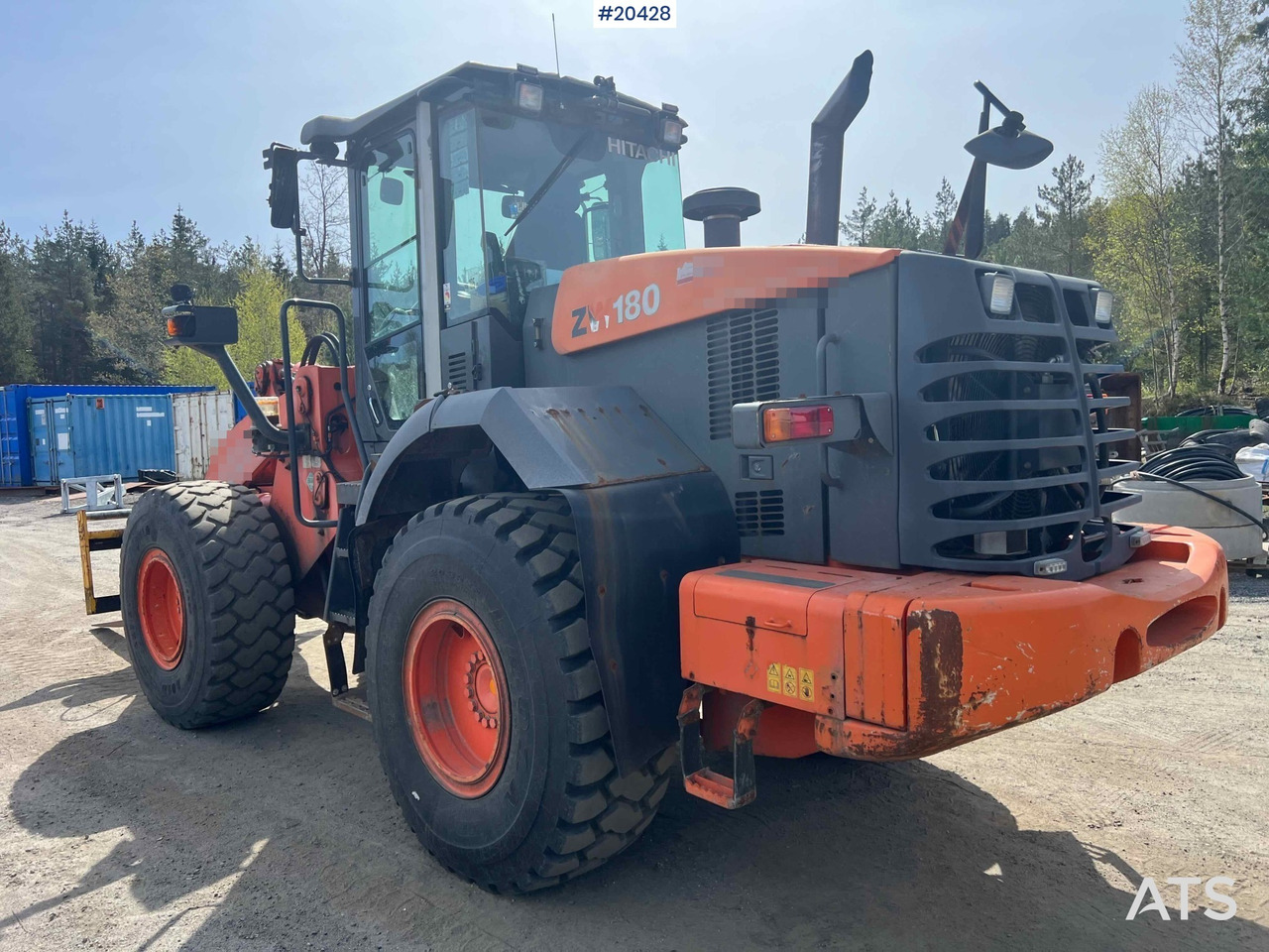 Hitachi ZW 180 - Ratinis krautuvas: foto 1 Hitachi ZW 180 - Ratinis krautuvas: foto 1