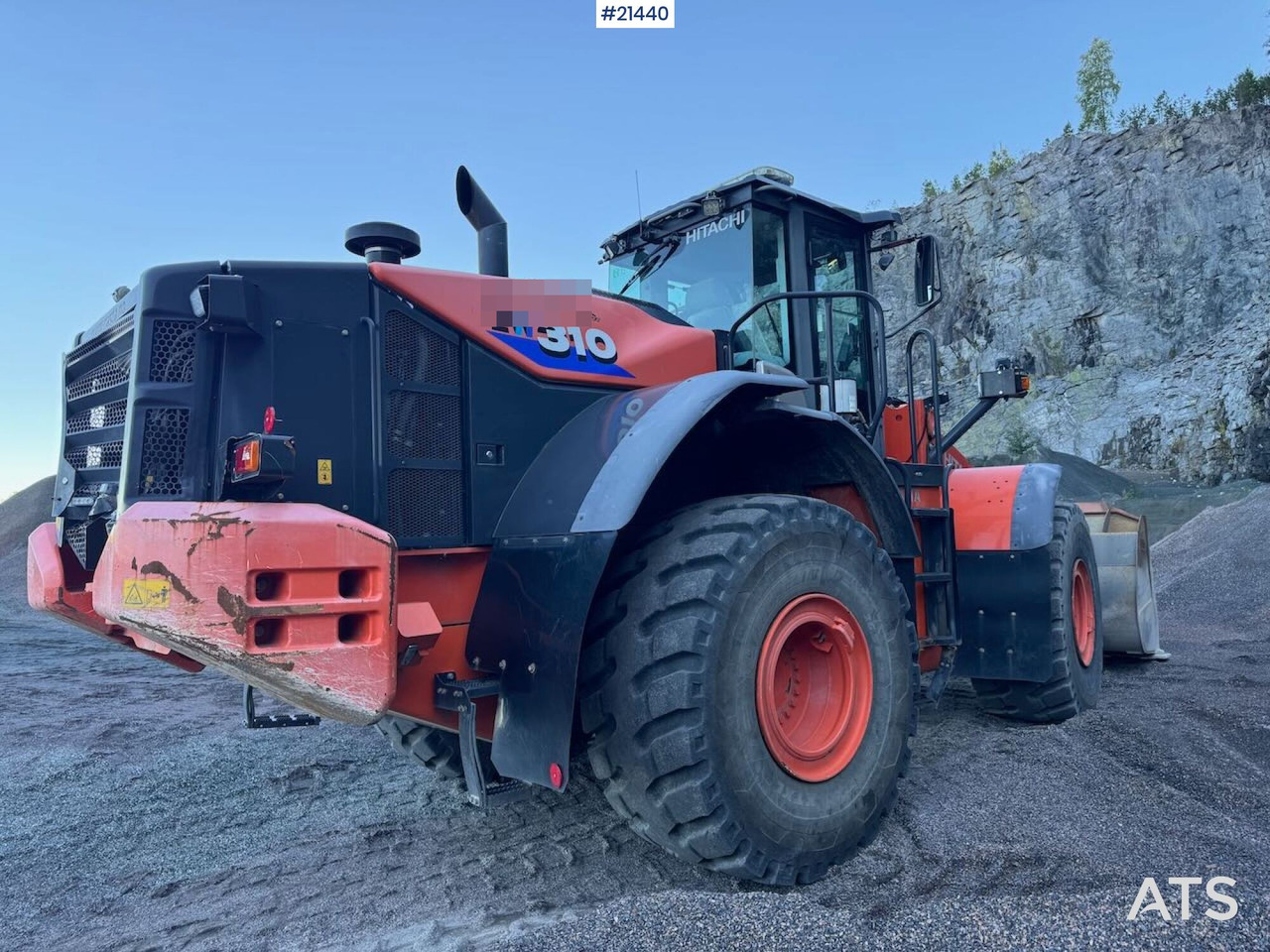 Hitachi ZW310 - Ratinis krautuvas: foto 5 Hitachi ZW310 - Ratinis krautuvas: foto 5