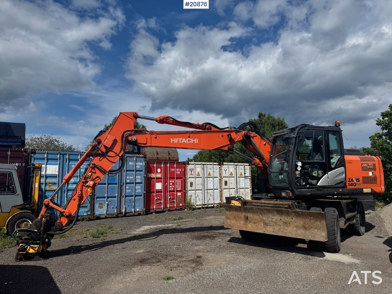 Hitachi ZX140W-5B - Ratinis ekskavatorius: foto 2 Hitachi ZX140W-5B - Ratinis ekskavatorius: foto 2