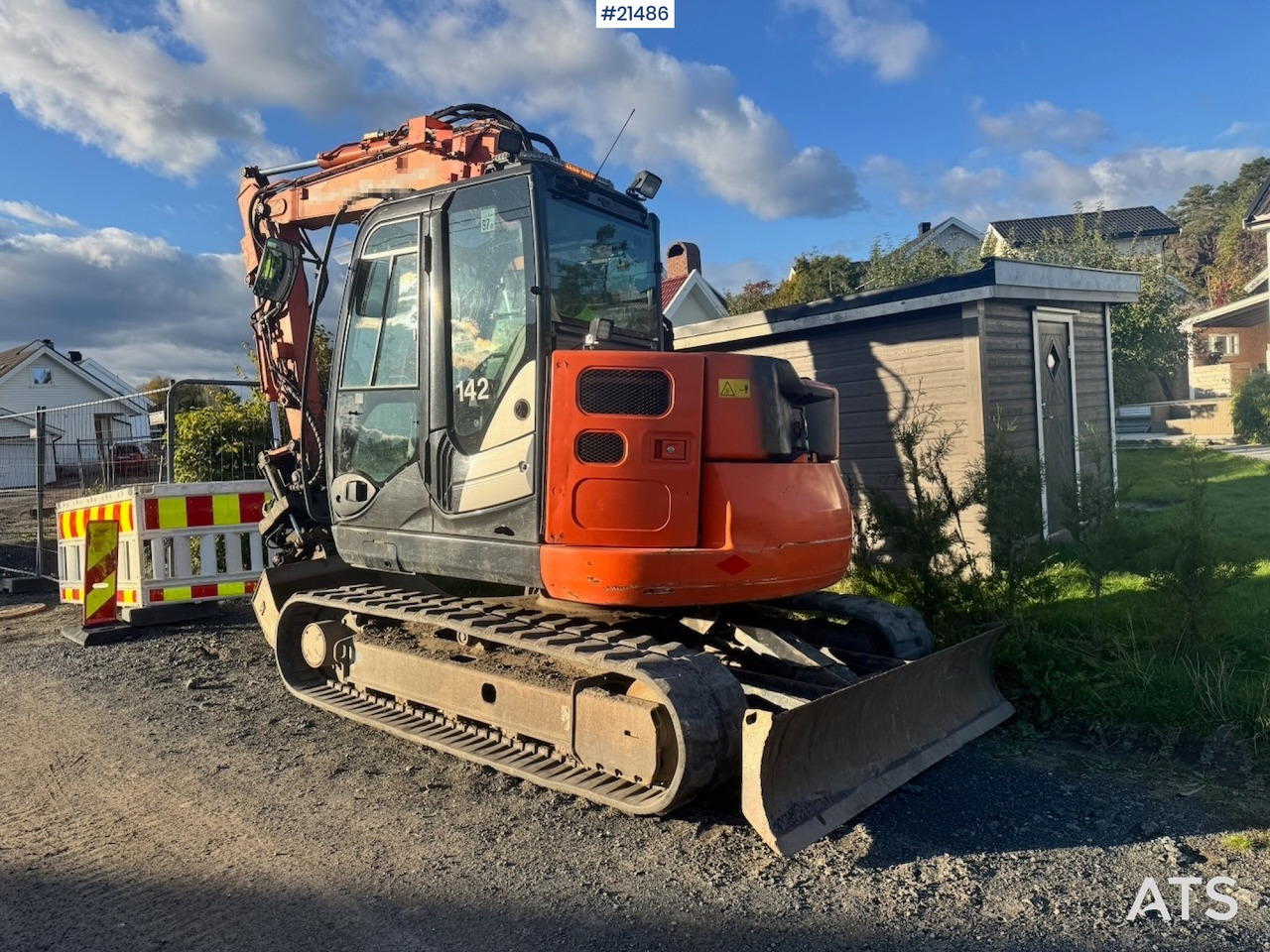 Hitachi ZX85US-5A - Vikšrinis ekskavatorius: foto 4 Hitachi ZX85US-5A - Vikšrinis ekskavatorius: foto 4