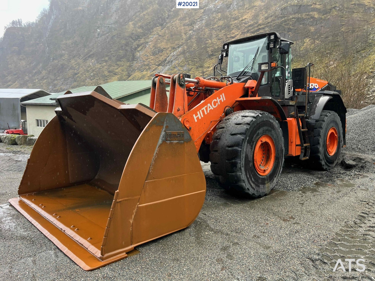 Hitachi zw370-6 Hjullaster m/ vekt, skriver og skuffe - Ratinis krautuvas: foto 1 Hitachi zw370-6 Hjullaster m/ vekt, skriver og skuffe - Ratinis krautuvas: foto 1