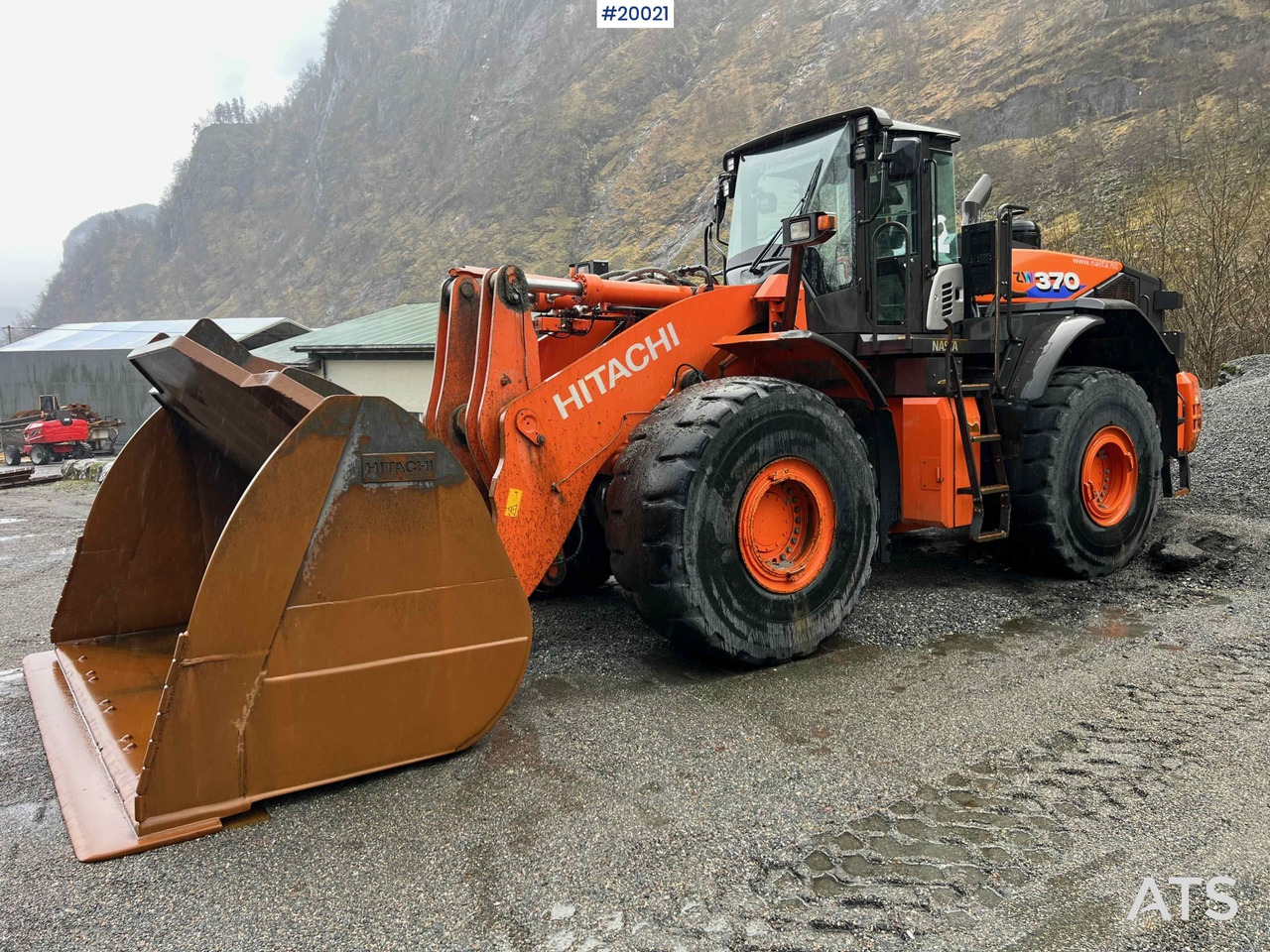 Hitachi zw370-6 Hjullaster m/ vekt, skriver og skuffe - Ratinis krautuvas: foto 3 Hitachi zw370-6 Hjullaster m/ vekt, skriver og skuffe - Ratinis krautuvas: foto 3