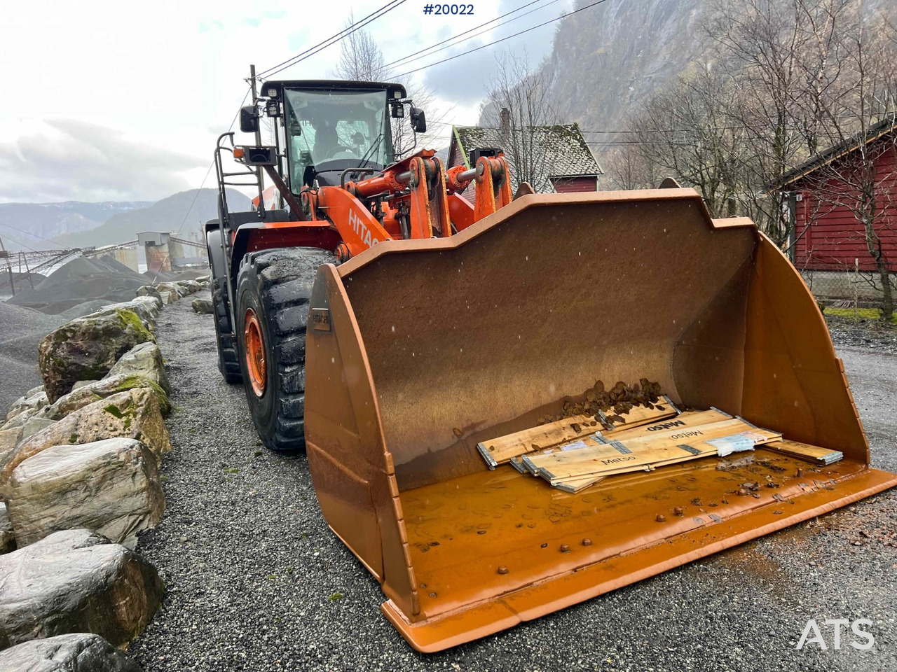 Hitachi zw370-6 hjullaster m / vekt, skriver og skuffe - Ratinis krautuvas: foto 3 Hitachi zw370-6 hjullaster m / vekt, skriver og skuffe - Ratinis krautuvas: foto 3