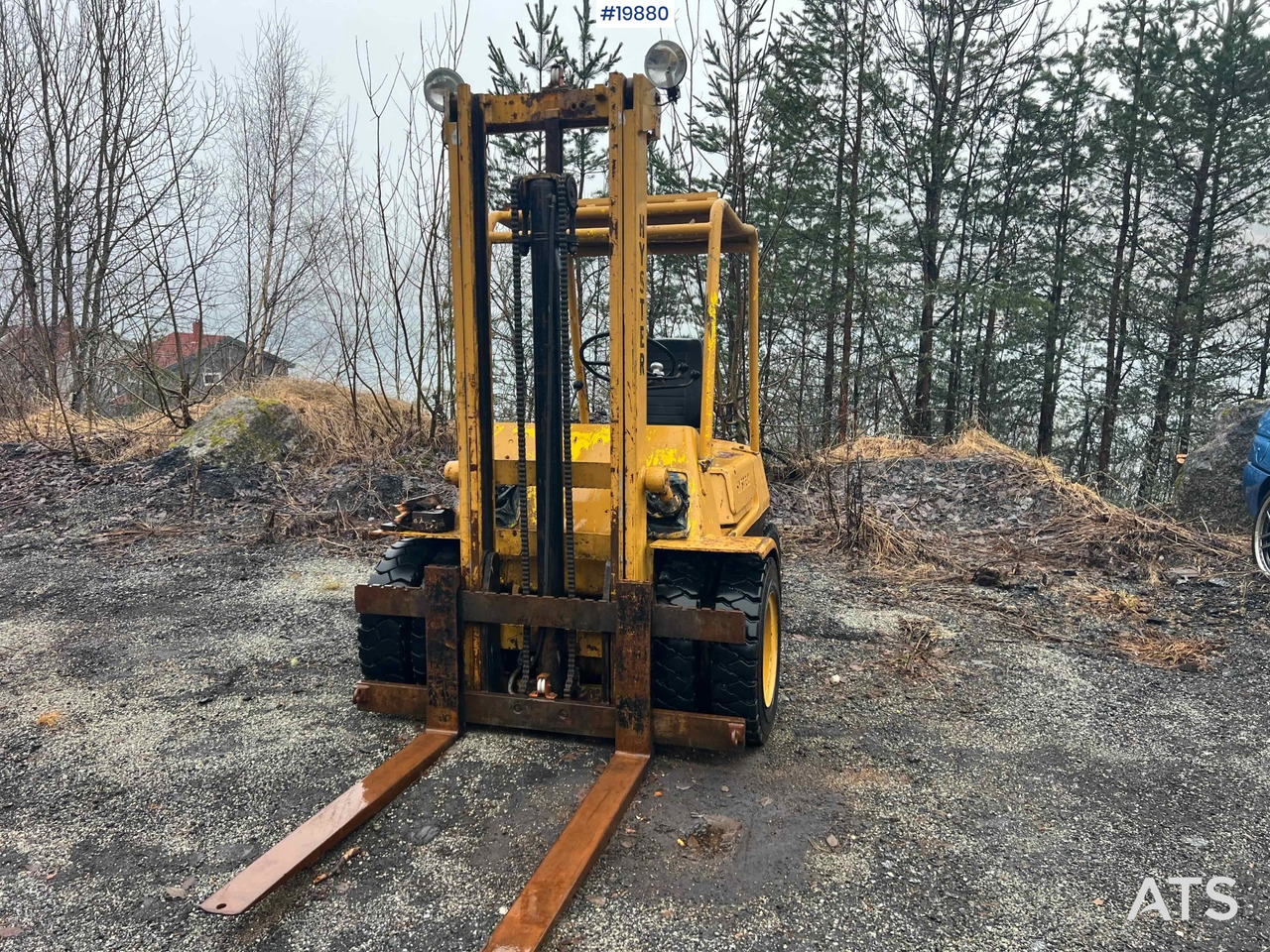 Hyster H60f - Šakinis krautuvas: foto 2 Hyster H60f - Šakinis krautuvas: foto 2