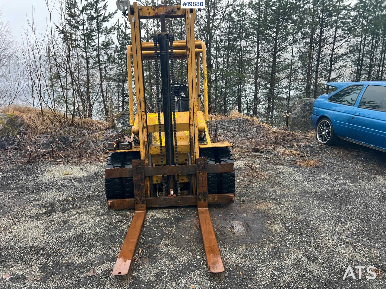 Hyster H60f - Šakinis krautuvas: foto 3 Hyster H60f - Šakinis krautuvas: foto 3