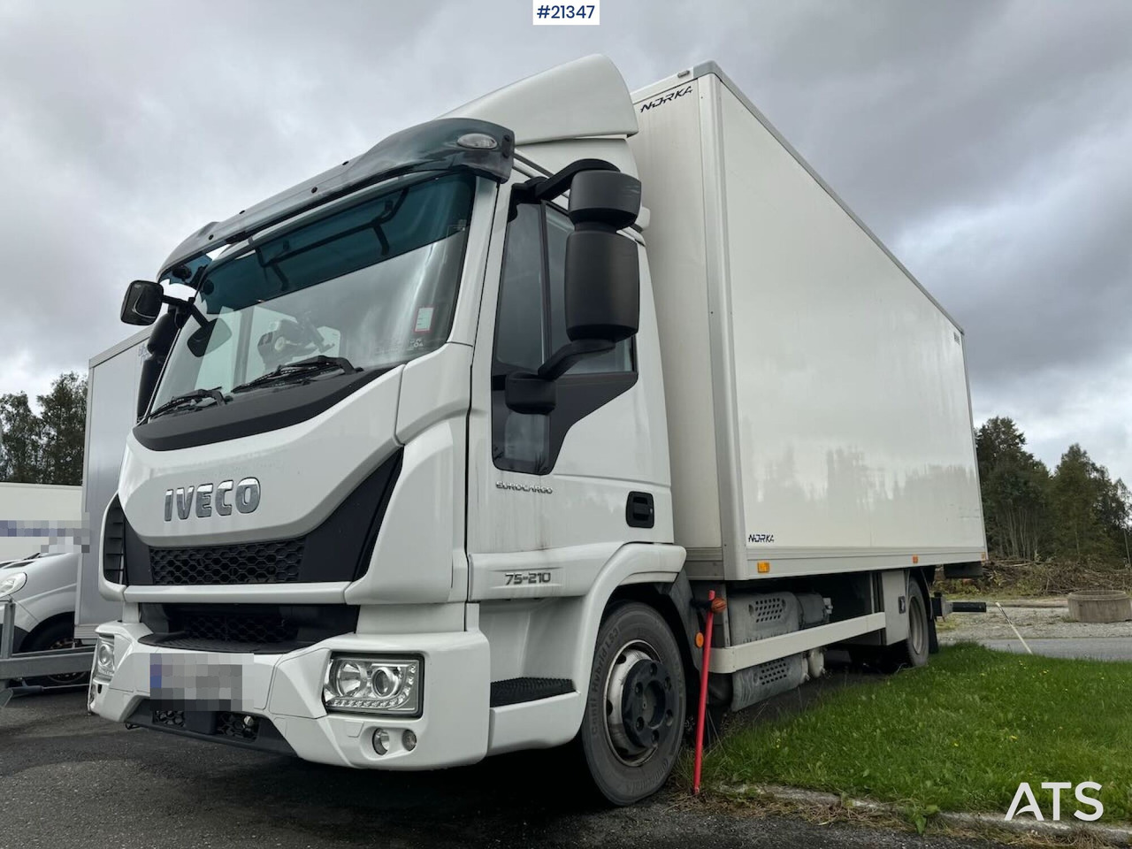 Furgonas sunkvežimis Iveco Eurocargo 75-210: foto 8