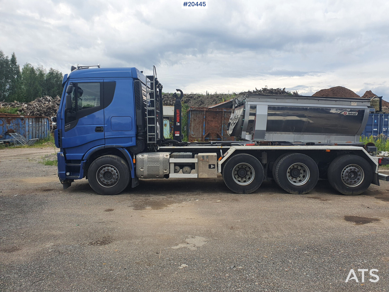 Iveco X-way Stralis 570 - Hook-lift sunkvežimis: foto 5 Iveco X-way Stralis 570 - Hook-lift sunkvežimis: foto 5
