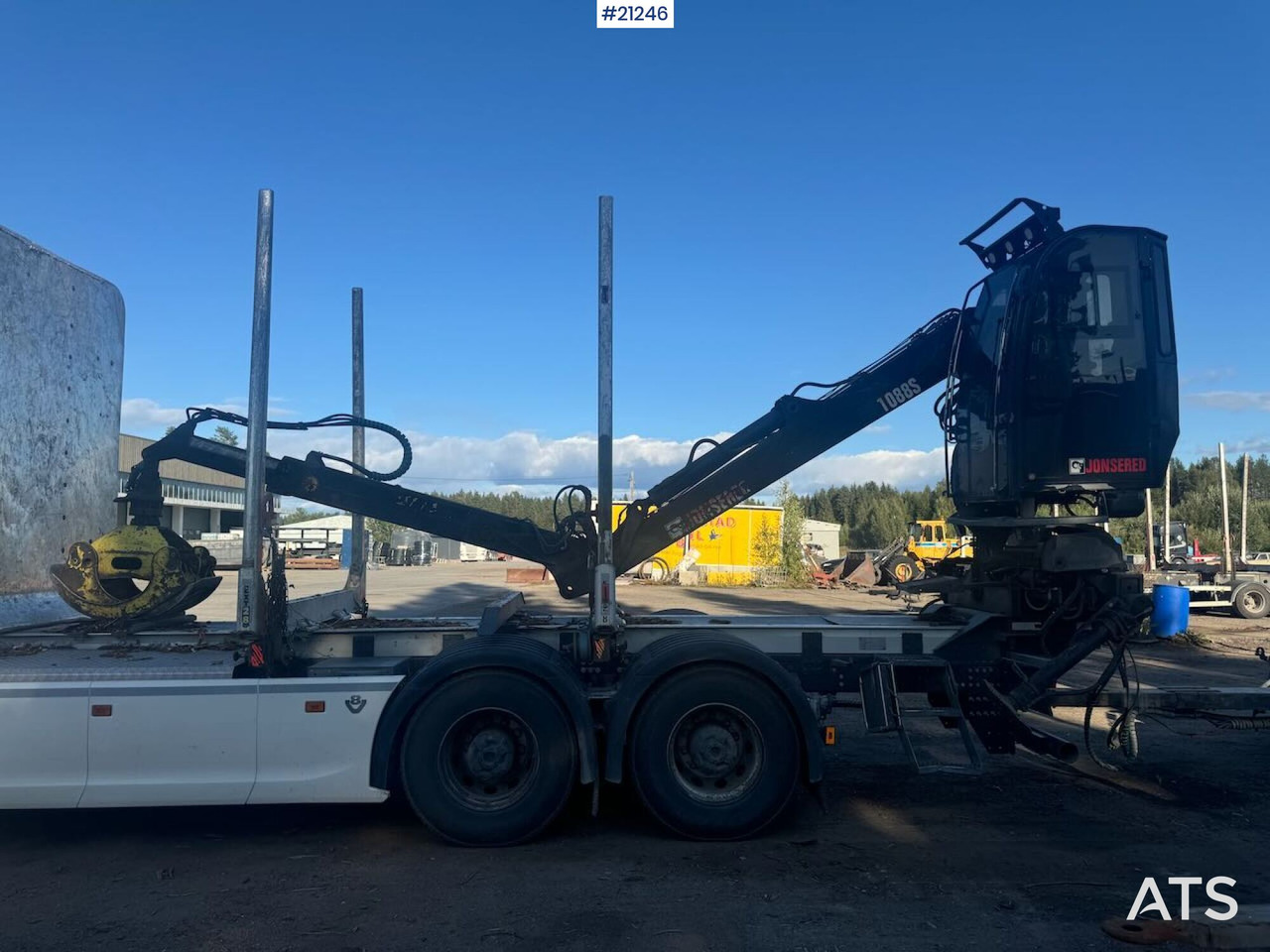 Jonsered 2016 Jonsered J1088S Tømmerkran - Kranas-manipuliatorius - Miško technika: foto 1 Jonsered 2016 Jonsered J1088S Tømmerkran - Kranas-manipuliatorius - Miško technika: foto 1