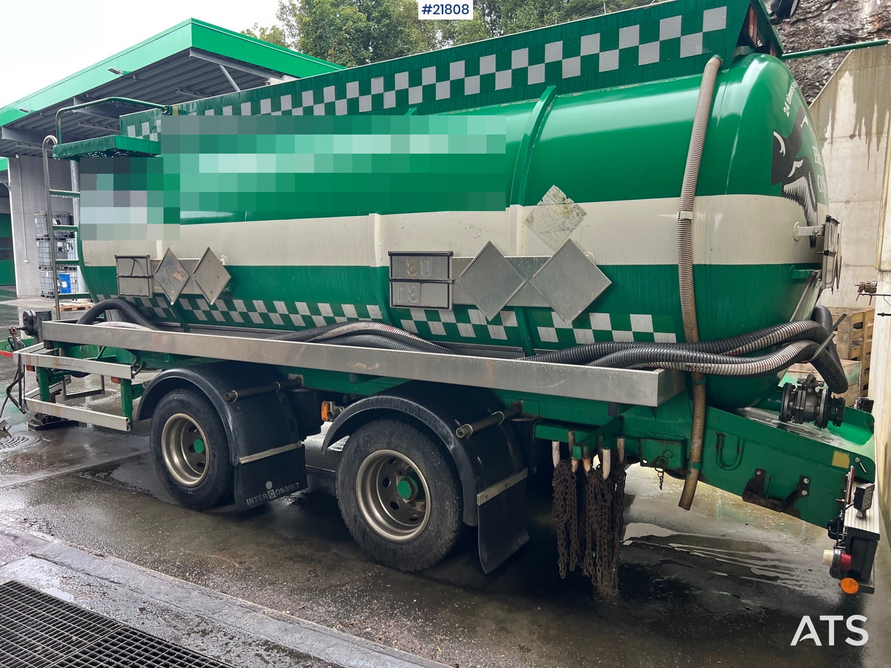 Jyki 2002 jyki ts2-15cr 2 akslet tankhenger rep.objekt - Cisterninė priekaba: foto 2 Jyki 2002 jyki ts2-15cr 2 akslet tankhenger rep.objekt - Cisterninė priekaba: foto 2