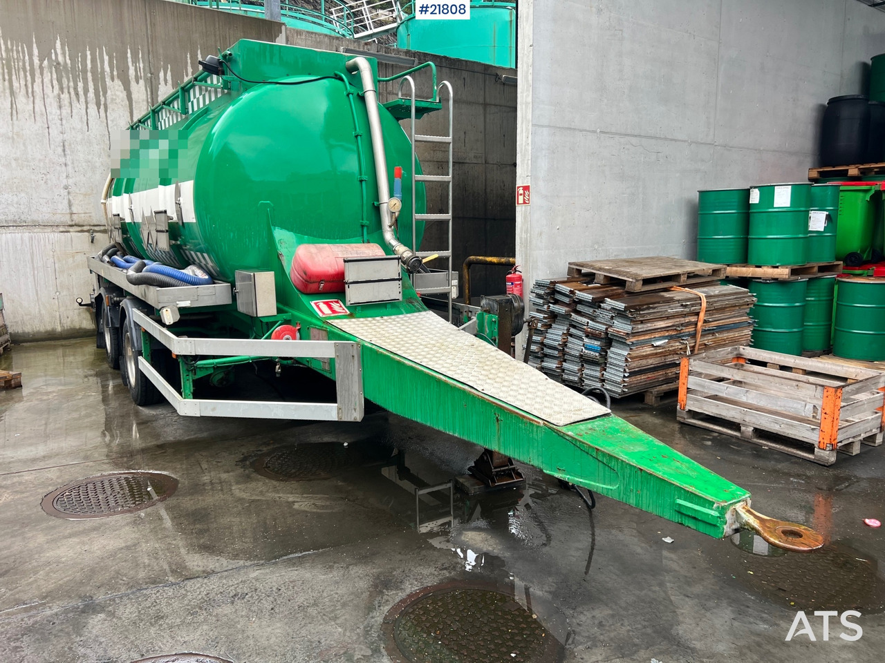 Jyki 2002 jyki ts2-15cr 2 akslet tankhenger rep.objekt - Cisterninė priekaba: foto 4 Jyki 2002 jyki ts2-15cr 2 akslet tankhenger rep.objekt - Cisterninė priekaba: foto 4