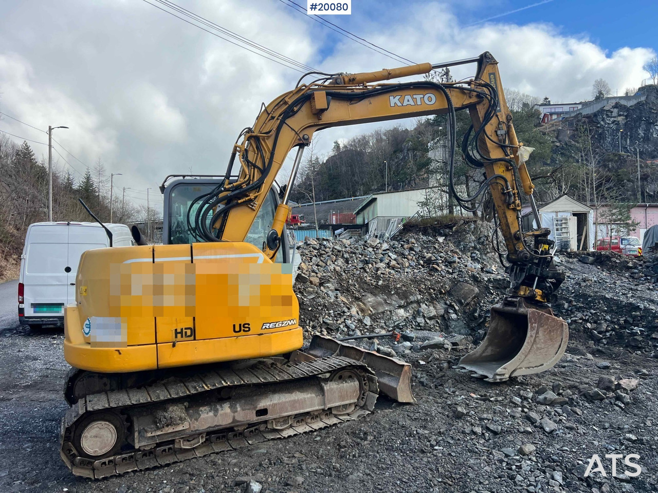 Kato HD 308 US - Vikšrinis ekskavatorius: foto 4 Kato HD 308 US - Vikšrinis ekskavatorius: foto 4