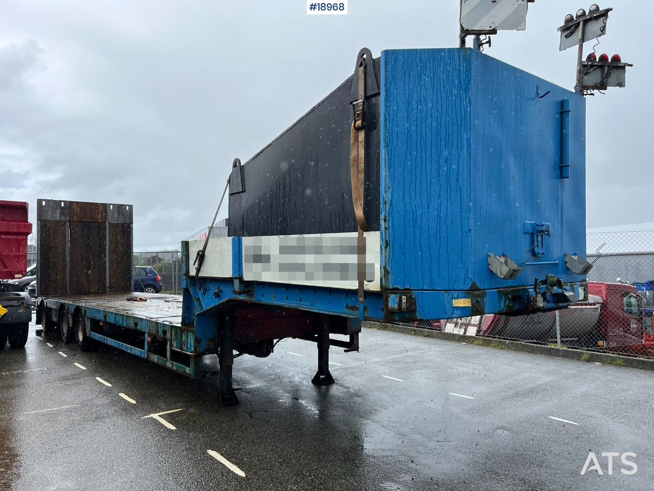 Kel-berg Maskinhenger m/ Hydraulisk kjørebru - Autovežis puspriekabė: foto 1 Kel-berg Maskinhenger m/ Hydraulisk kjørebru - Autovežis puspriekabė: foto 1