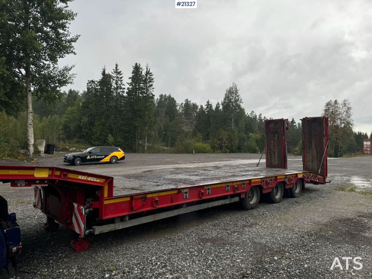 Kel-berg Maskinsemi - Žemo profilio platforma puspriekabė: foto 1 Kel-berg Maskinsemi - Žemo profilio platforma puspriekabė: foto 1