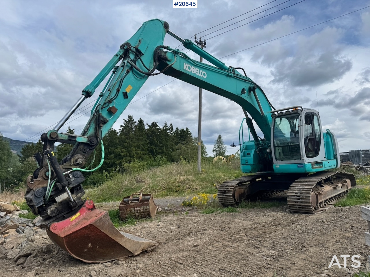 Ekskavatorius Kobelco SK235SR: foto 9