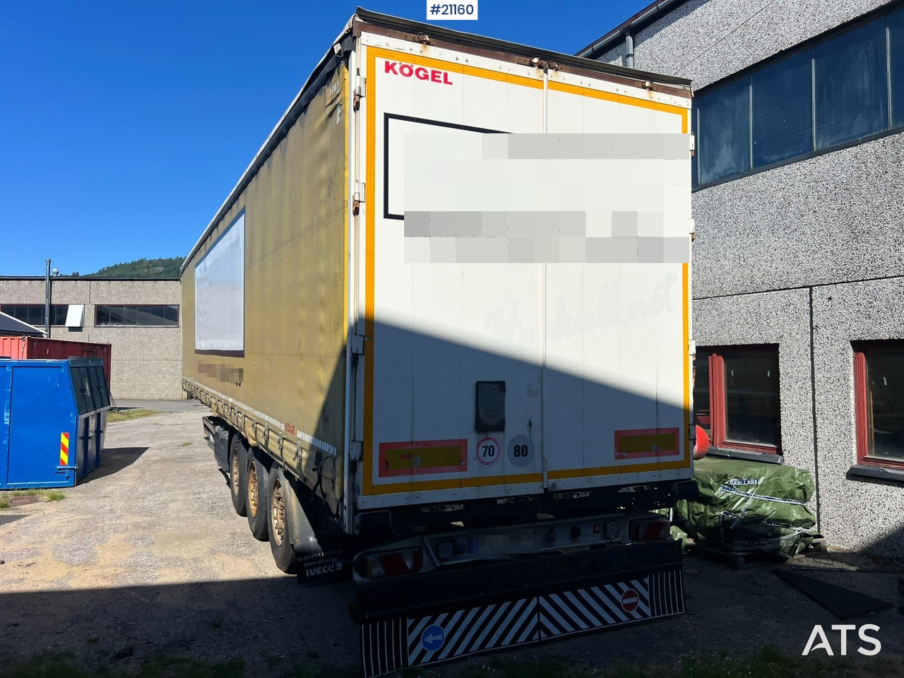 Kögel SN 24 - Tentinė puspriekabė: foto 5 Kögel SN 24 - Tentinė puspriekabė: foto 5