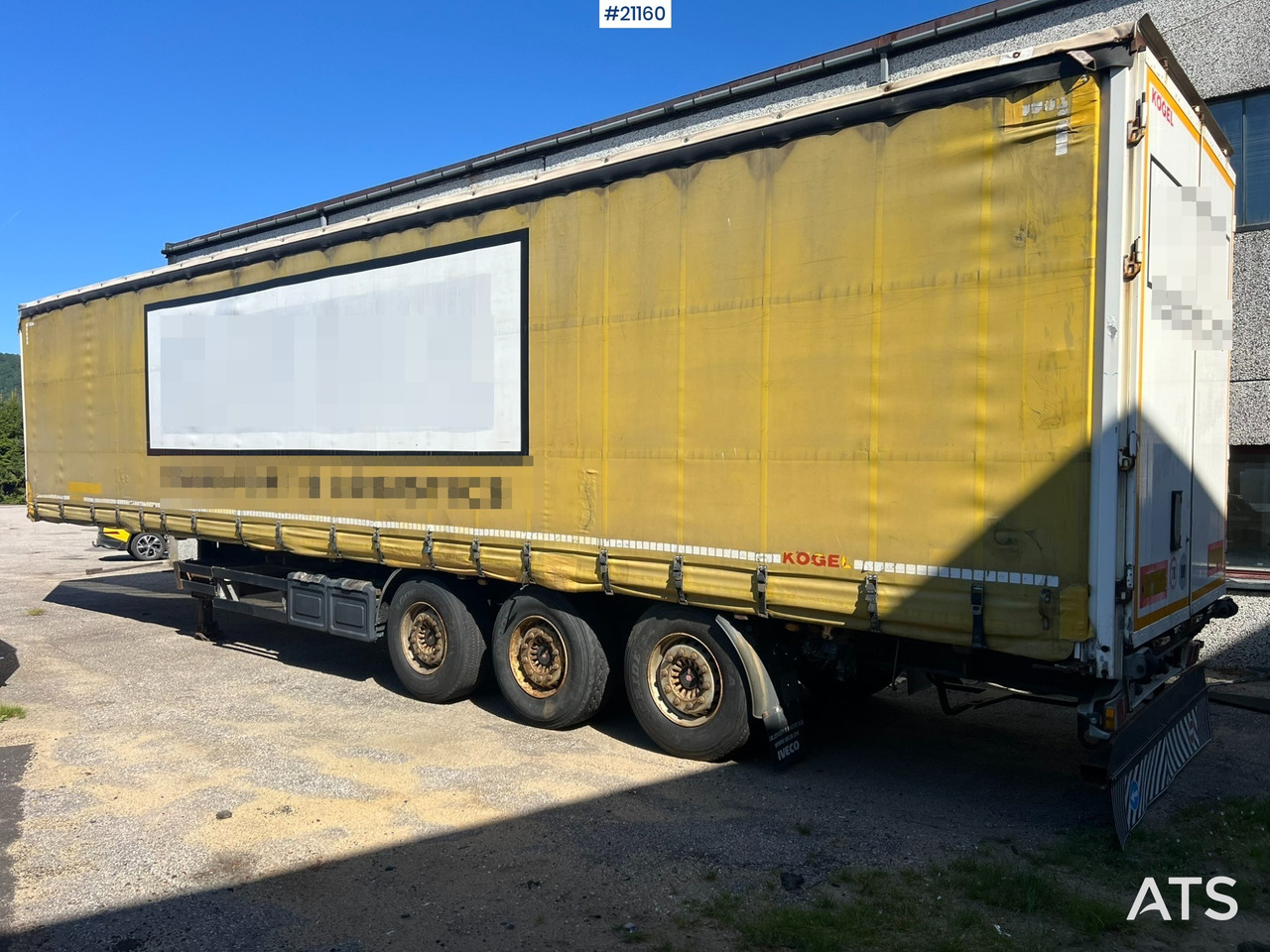 Kögel SN 24 - Tentinė puspriekabė: foto 3 Kögel SN 24 - Tentinė puspriekabė: foto 3