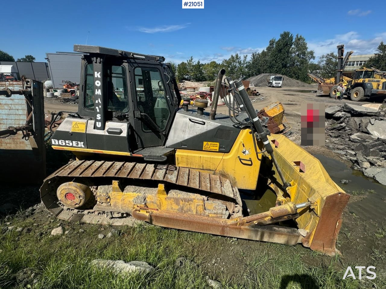 Komatsu D65EX - Buldozeris: foto 5 Komatsu D65EX - Buldozeris: foto 5