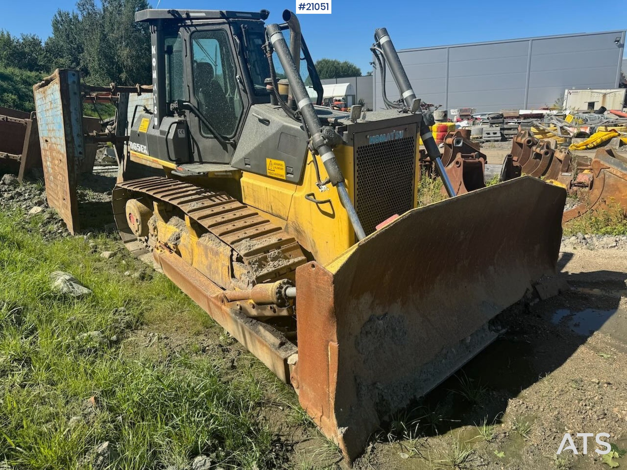 Komatsu D65EX - Buldozeris: foto 4 Komatsu D65EX - Buldozeris: foto 4