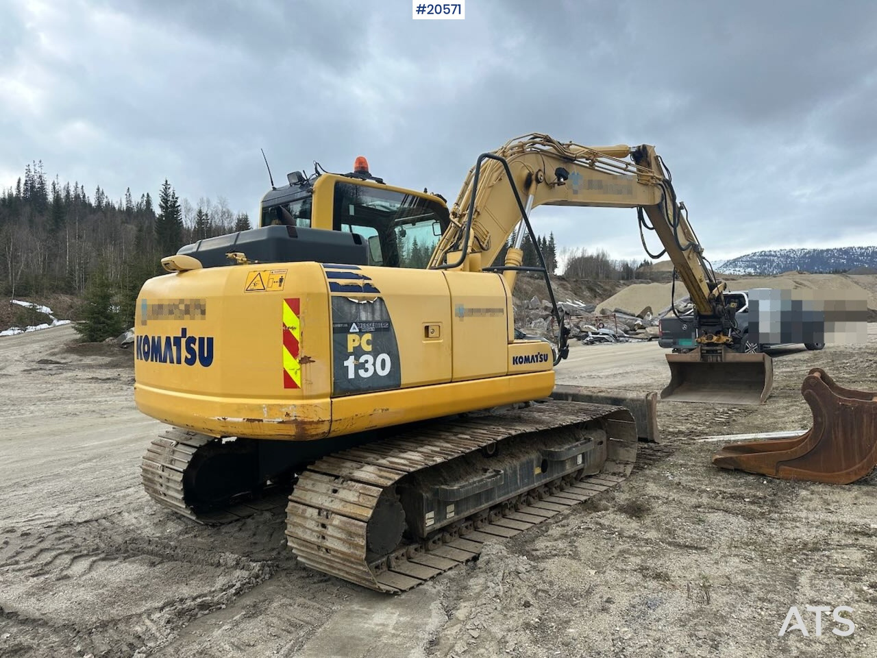 Komatsu PC130-8 lizingą Komatsu PC130-8: foto 5