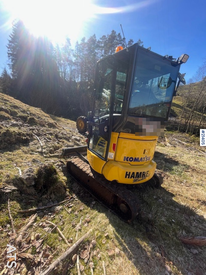 Komatsu PC24 MR-5 - Mini ekskavatorius: foto 5 Komatsu PC24 MR-5 - Mini ekskavatorius: foto 5