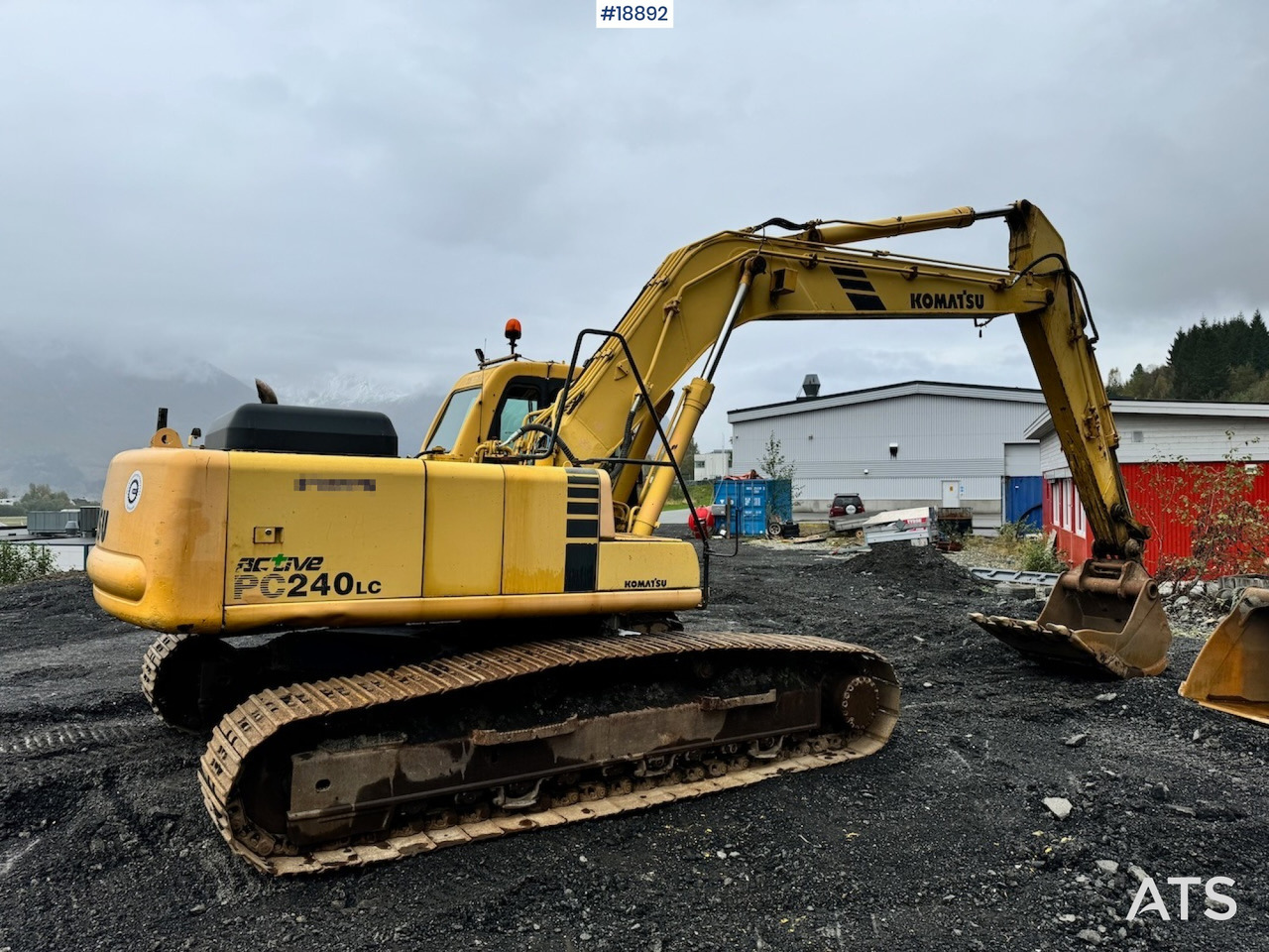 Ekskavatorius Komatsu PC240LC-6K Beltegraver m/ Graveskuffe: foto 6 Ekskavatorius Komatsu PC240LC-6K Beltegraver m/ Graveskuffe: foto 6