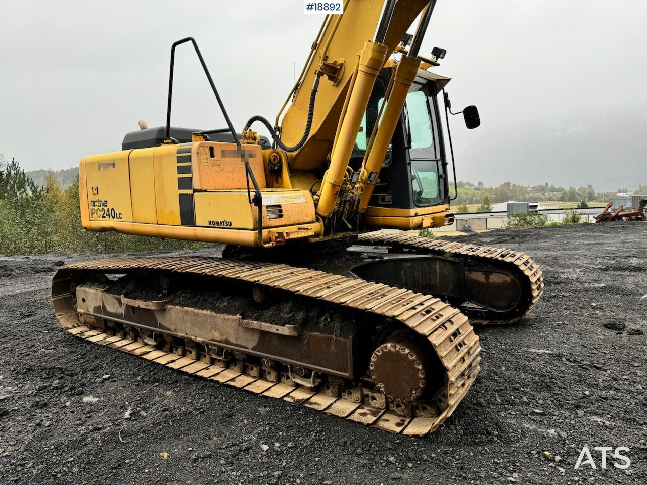 Ekskavatorius Komatsu PC240LC-6K Beltegraver m/ Graveskuffe: foto 8 Ekskavatorius Komatsu PC240LC-6K Beltegraver m/ Graveskuffe: foto 8