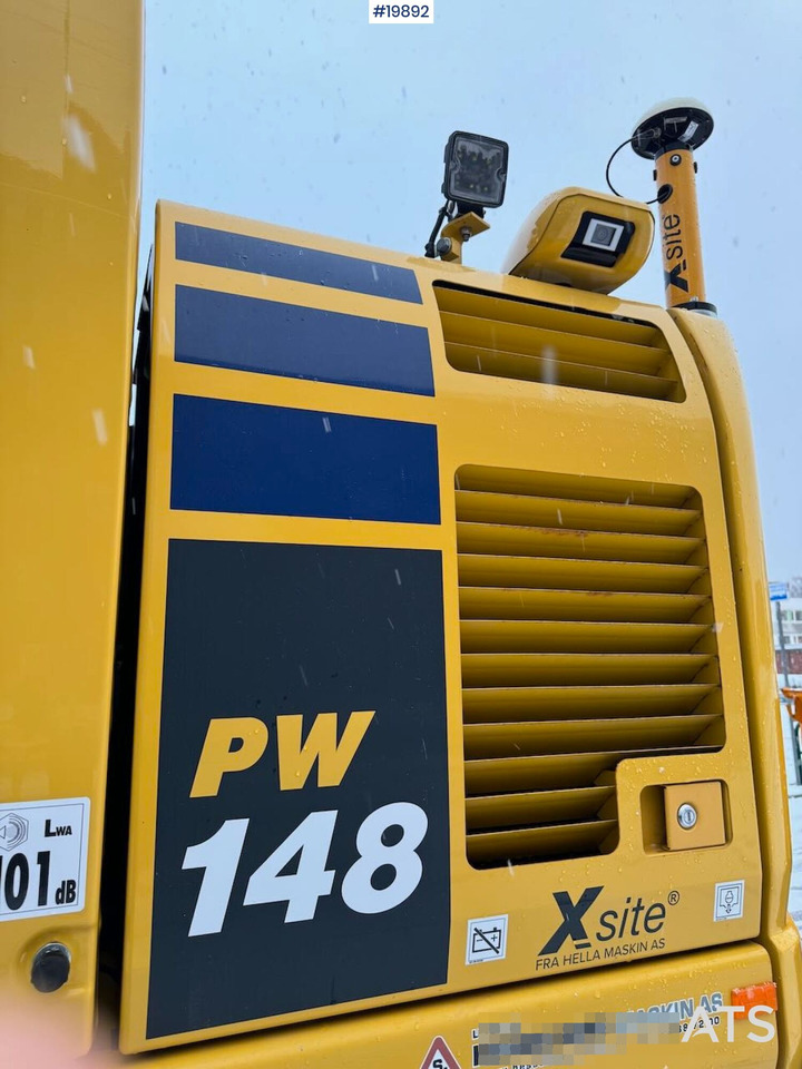 Ratinis ekskavatorius Komatsu PW148-11: foto 27